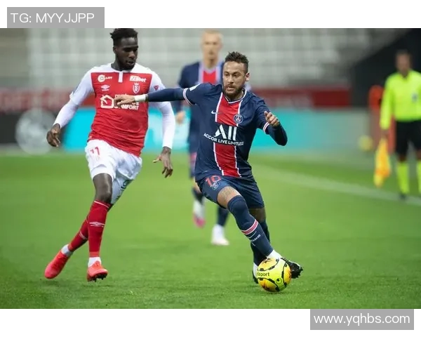 内马尔在法甲比赛中连续3场进球，助巴黎圣日耳曼豪取胜利